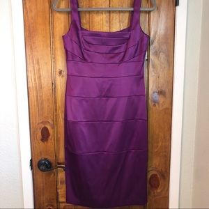 Purple Cocktail Dress